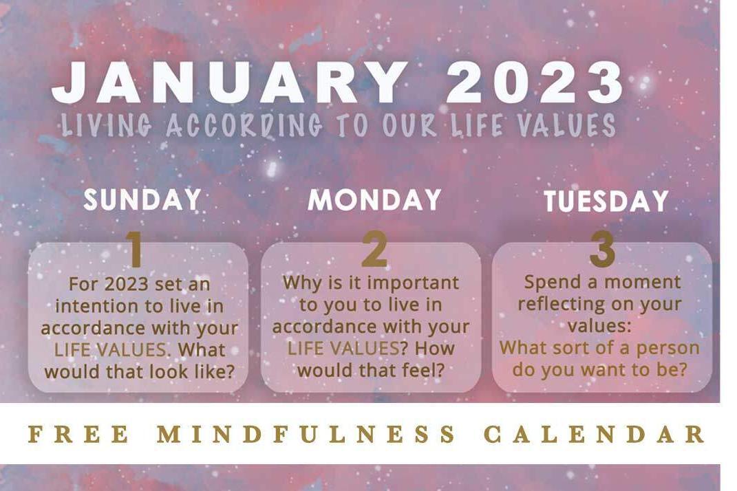 Mindfulness Calendars - Mindfulness Association