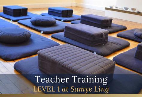 train to teach level one at samye ling