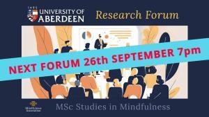 LIVE RESEARCH FORUM 7pm