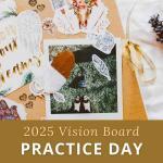 new year vision board reflection day