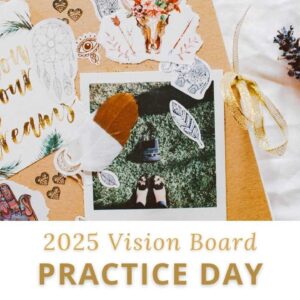 new year vision board reflection day